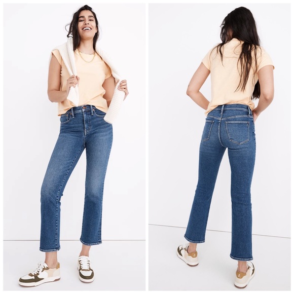 Madewell Denim - Madewell Tall Cali Demi-Boot Jeans in Bodney Wash 32T